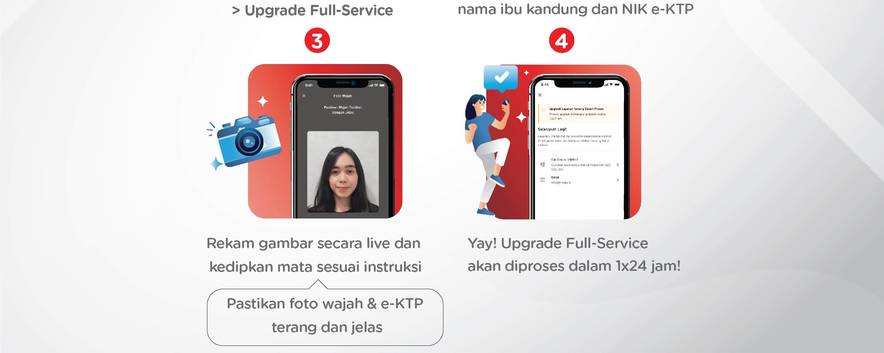 Upgrade Full Service Linkaja Dengan Ekyc