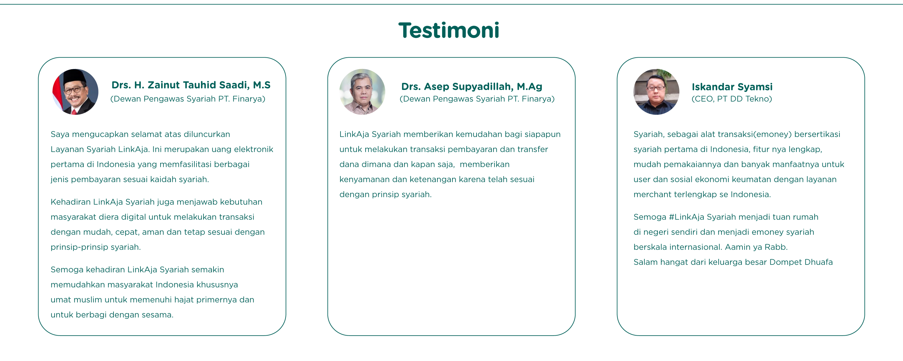 Layanan Uang Elektronik Syariah Indonesia Linkaja