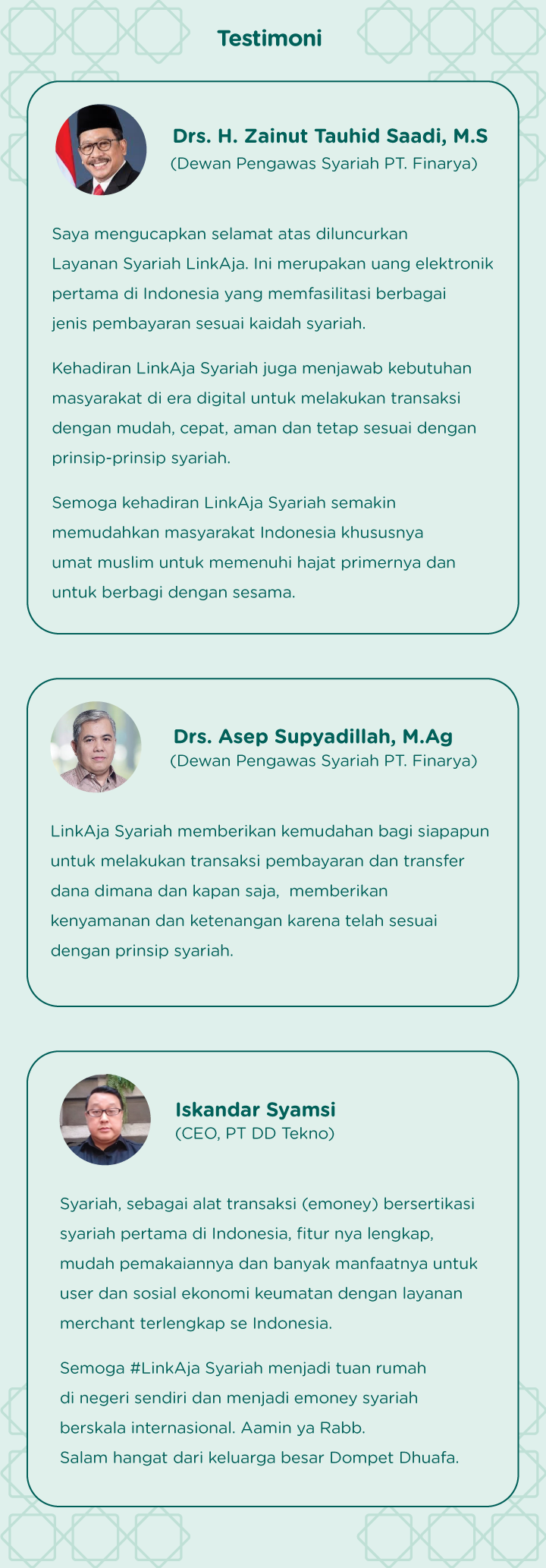Layanan Uang Elektronik Syariah Indonesia Linkaja