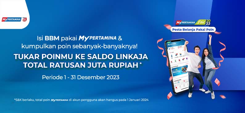 Logo Promo & Diskon Pertamina Desember 2023 | LinkAja