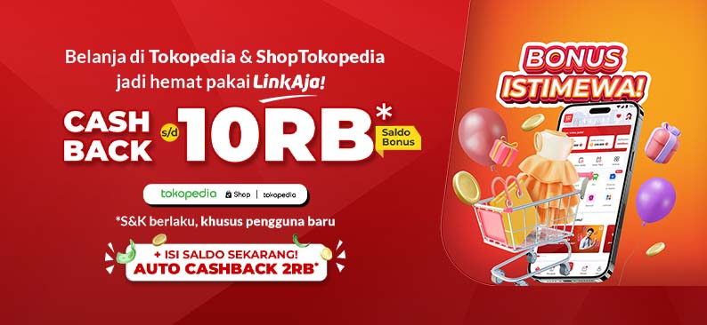 Logo Promo & Diskon LinkAja April 2025 | LinkAja