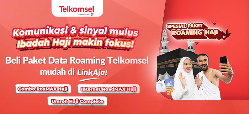 Logo Promo & Diskon LinkAja Mei 2025 | LinkAja