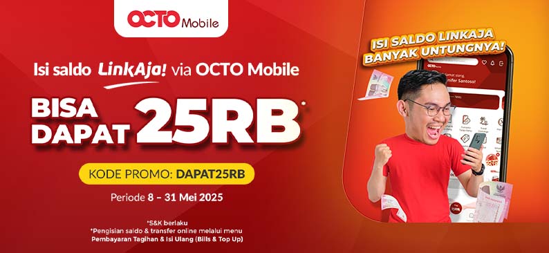 Logo Promo & Diskon LinkAja Mei 2025 | LinkAja
