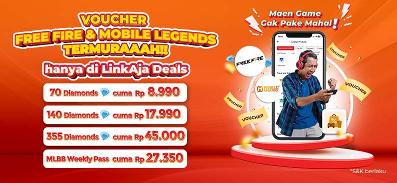 Logo Promo & Diskon LinkAja Mei 2025 | LinkAja
