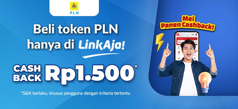 Logo Promo & Diskon LinkAja Mei 2025 | LinkAja