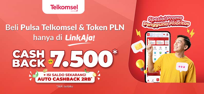 Logo Promo & Diskon LinkAja Mei 2025 | LinkAja