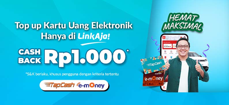 Logo Promo & Diskon LinkAja Mei 2025 | LinkAja