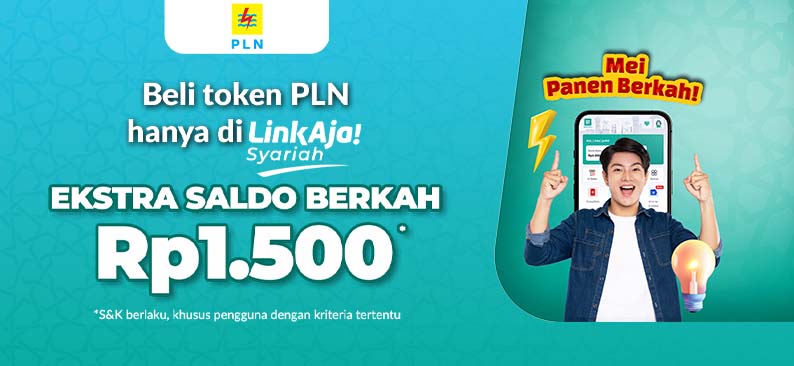 Logo Promo & Diskon LinkAja Mei 2025 | LinkAja