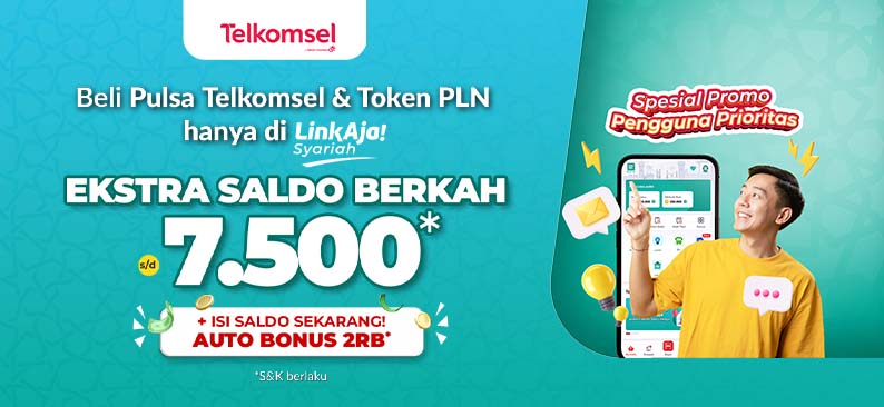 Logo Promo & Diskon LinkAja Mei 2025 | LinkAja