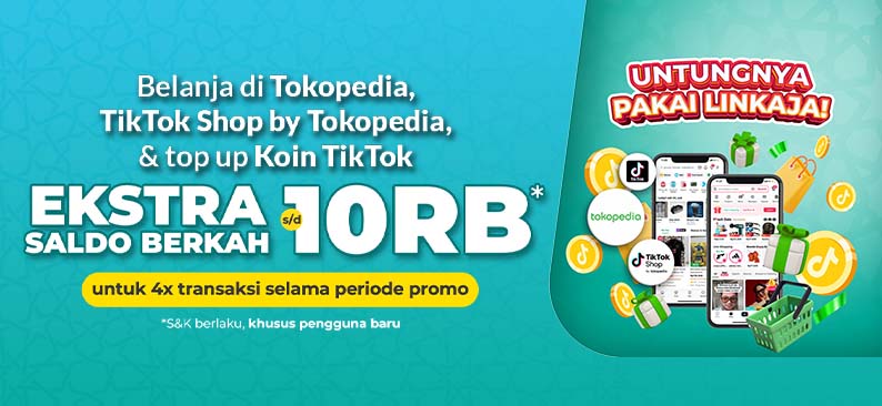 Logo Promo & Diskon LinkAja Mei 2025 | LinkAja