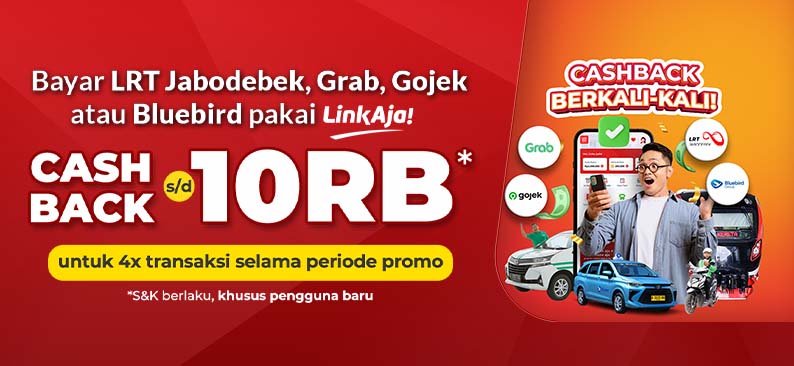 Logo Promo & Diskon LinkAja Mei 2025 | LinkAja