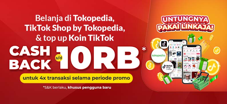 Logo Promo & Diskon LinkAja Mei 2025 | LinkAja
