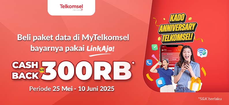 Logo Promo & Diskon LinkAja Juni 2025 | LinkAja