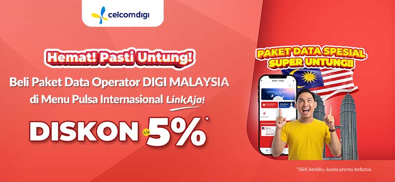 Logo Promo & Diskon LinkAja Mei 2025 | LinkAja