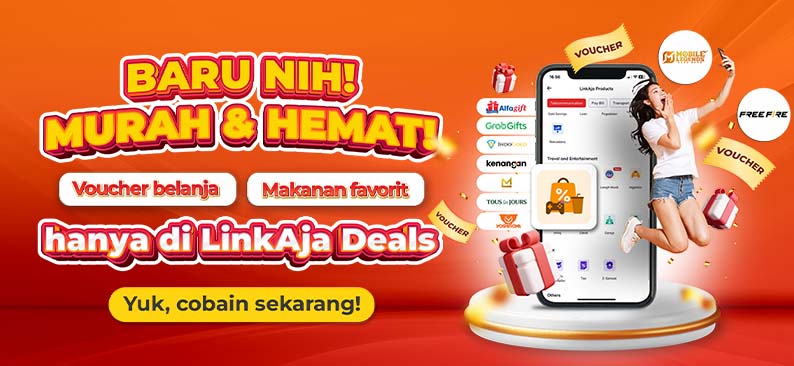 Logo Promo & Diskon LinkAja Juni 2025 | LinkAja