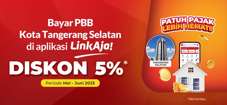Logo Promo & Diskon LinkAja Juni 2025 | LinkAja