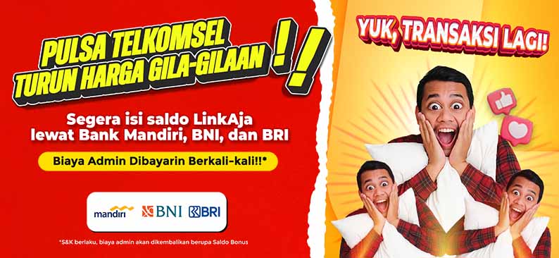 Logo Promo & Diskon LinkAja Juni 2025 | LinkAja