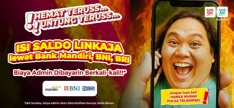 Logo Promo & Diskon LinkAja Juni 2025 | LinkAja