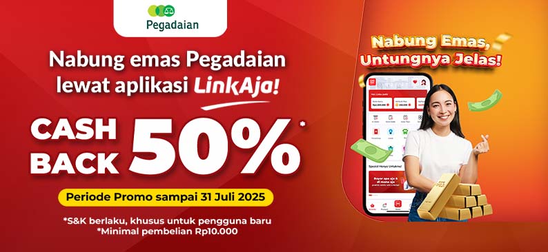 Logo Promo & Diskon LinkAja Juni 2025 | LinkAja