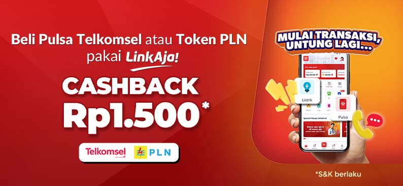 Logo Promo & Diskon LinkAja Juli 2025 | LinkAja