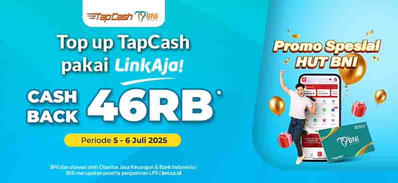 Logo Promo & Diskon LinkAja Juli 2025 | LinkAja