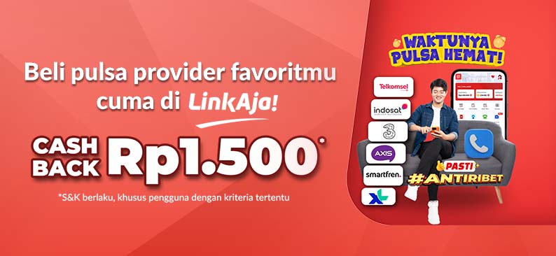 Logo Promo & Diskon LinkAja Juli 2025 | LinkAja