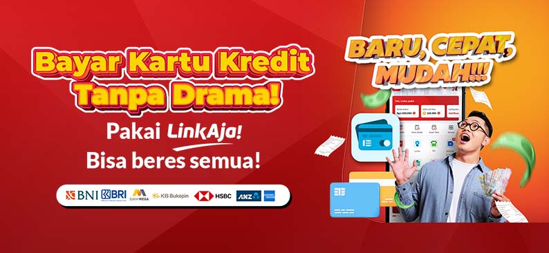 Logo Promo & Diskon LinkAja Juli 2025 | LinkAja