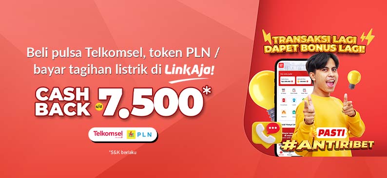 Logo Promo & Diskon LinkAja Juli 2025 | LinkAja