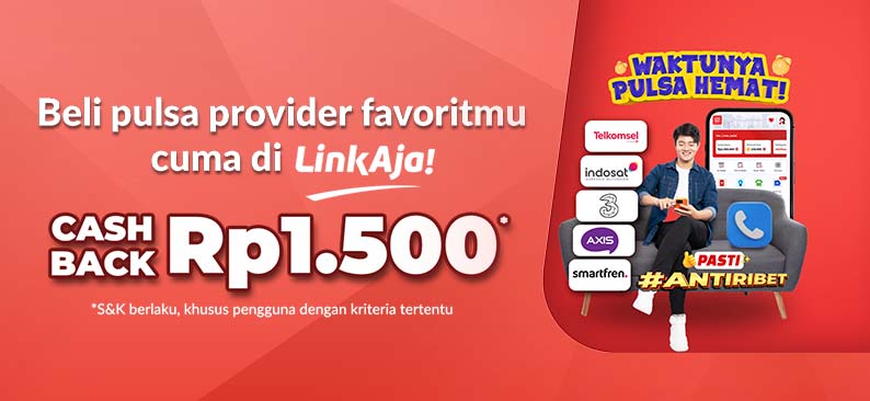 Logo Promo & Diskon LinkAja Juli 2025 | LinkAja