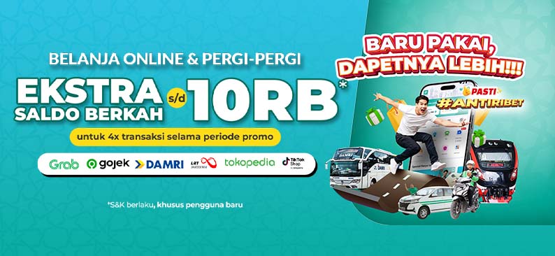 Logo Promo & Diskon LinkAja Juli 2025 | LinkAja