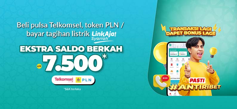 Logo Promo & Diskon LinkAja Juli 2025 | LinkAja