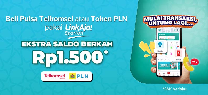 Logo Promo & Diskon LinkAja Juli 2025 | LinkAja