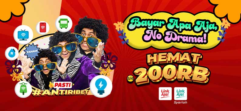 Logo Promo & Diskon LinkAja Juli 2025 | LinkAja