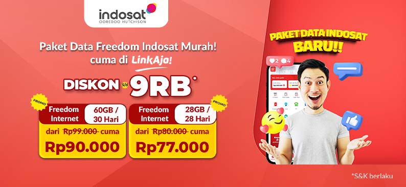 Logo Promo & Diskon LinkAja Juli 2025 | LinkAja