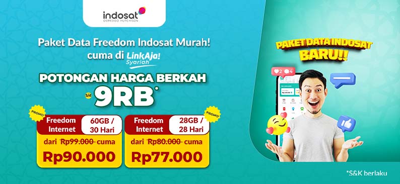 Logo Promo & Diskon LinkAja Juli 2025 | LinkAja