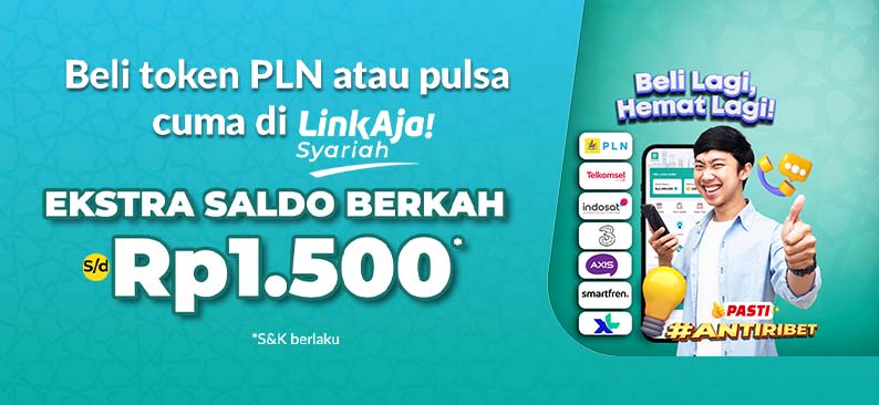 Logo Promo & Diskon LinkAja Agustus 2025 | LinkAja