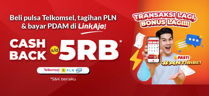 Logo Promo & Diskon LinkAja Agustus 2025 | LinkAja