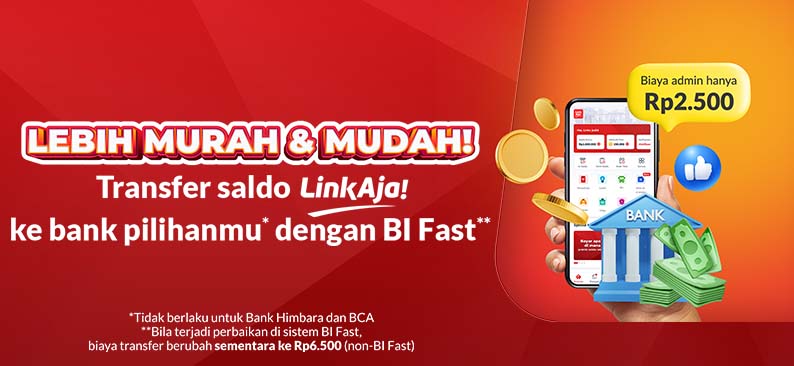 Logo Promo & Diskon LinkAja Agustus 2025 | LinkAja