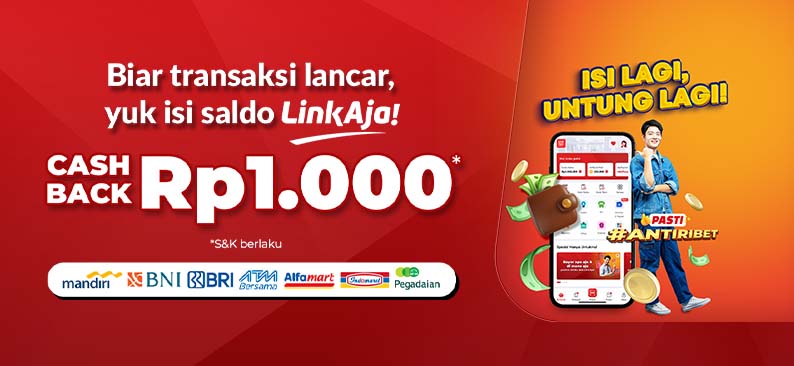 Logo Promo & Diskon LinkAja Agustus 2025 | LinkAja
