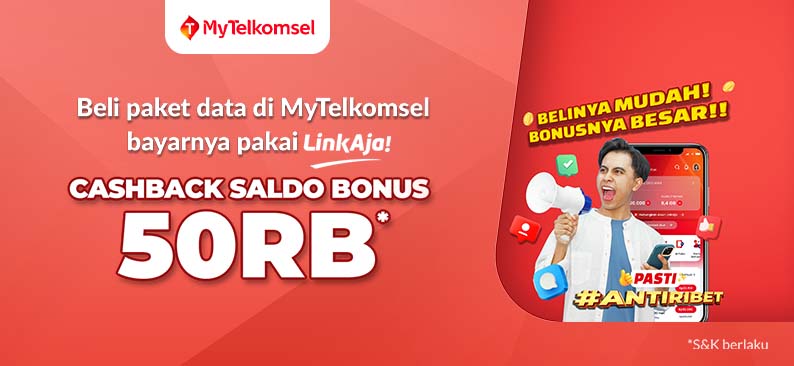 Logo Promo & Diskon LinkAja Juli 2025 | LinkAja