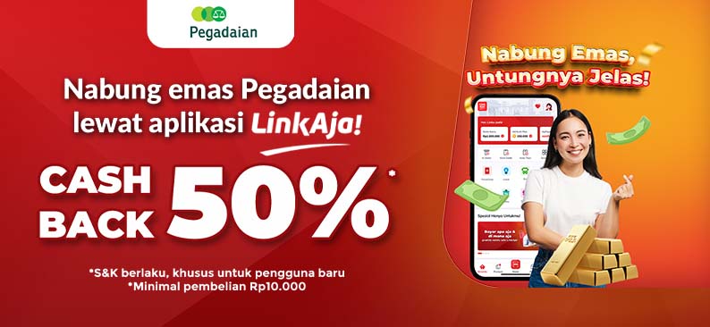 Logo Promo & Diskon LinkAja Oktober 2025 | LinkAja