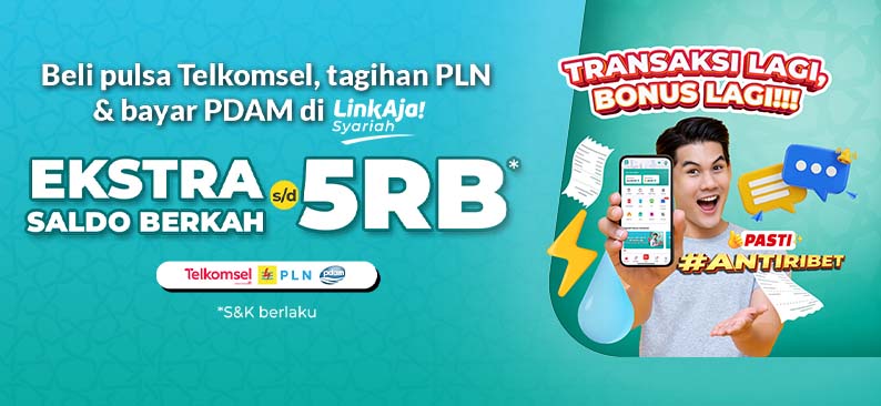 Logo Promo & Diskon LinkAja Agustus 2025 | LinkAja