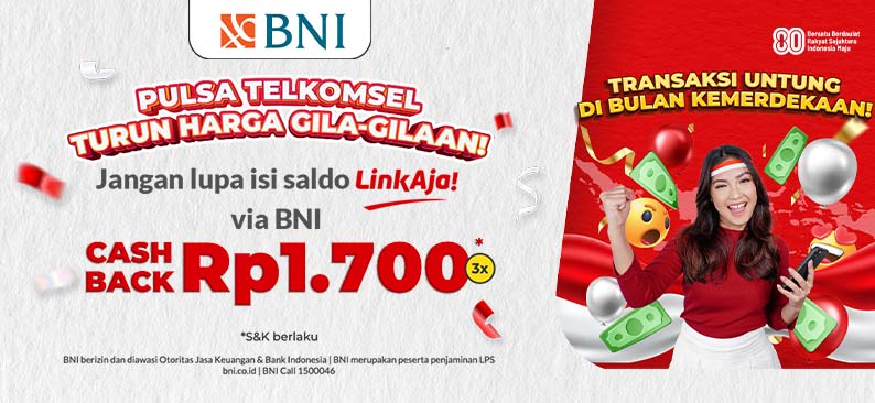 Logo Promo & Diskon LinkAja Agustus 2025 | LinkAja