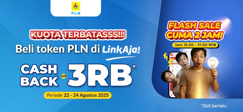 Logo Promo & Diskon LinkAja Agustus 2025 | LinkAja