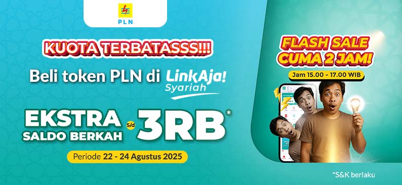Logo Promo & Diskon LinkAja Agustus 2025 | LinkAja