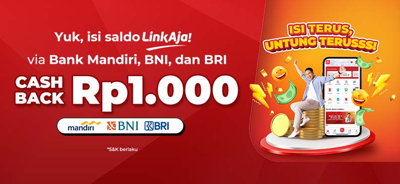 Logo Promo & Diskon LinkAja September 2025 | LinkAja