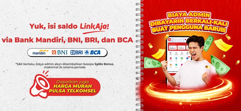 Logo Promo & Diskon LinkAja September 2025 | LinkAja