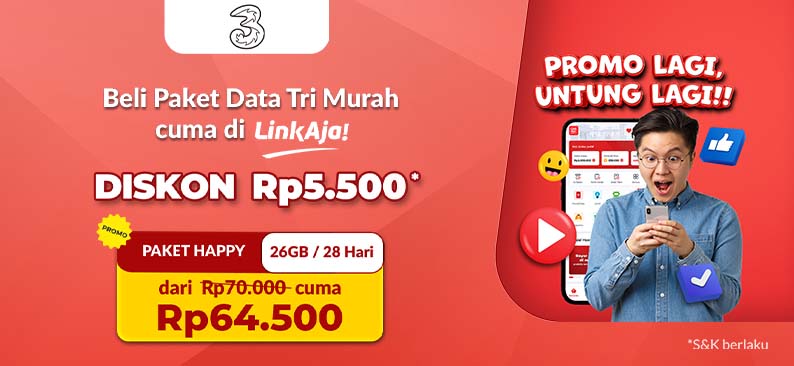 Logo Promo & Diskon LinkAja Agustus 2025 | LinkAja