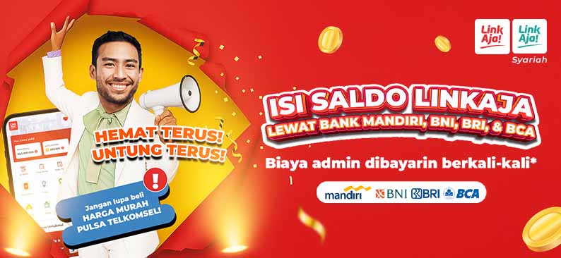 Logo Promo & Diskon LinkAja Oktober 2025 | LinkAja