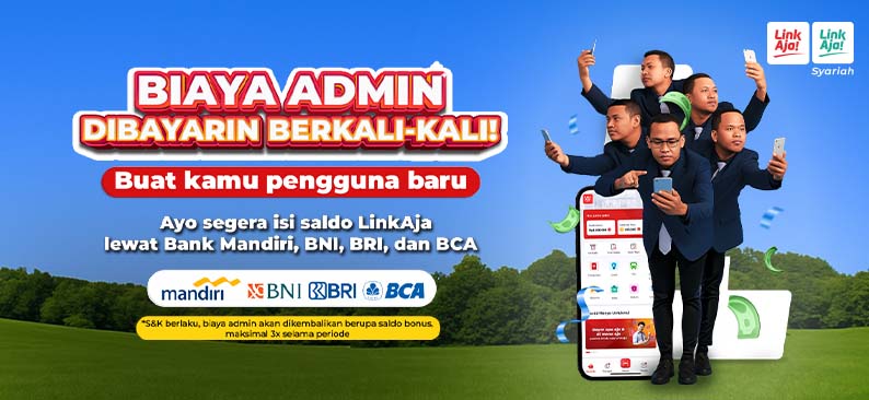 Logo Promo & Diskon LinkAja Oktober 2025 | LinkAja